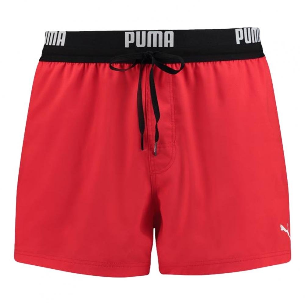 Puma Logo Short Length Swim Shorts