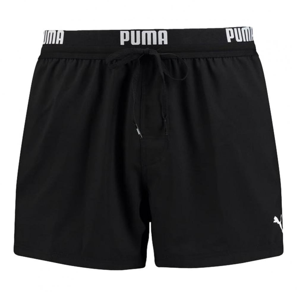 Puma Logo Short Length Swim Shorts
