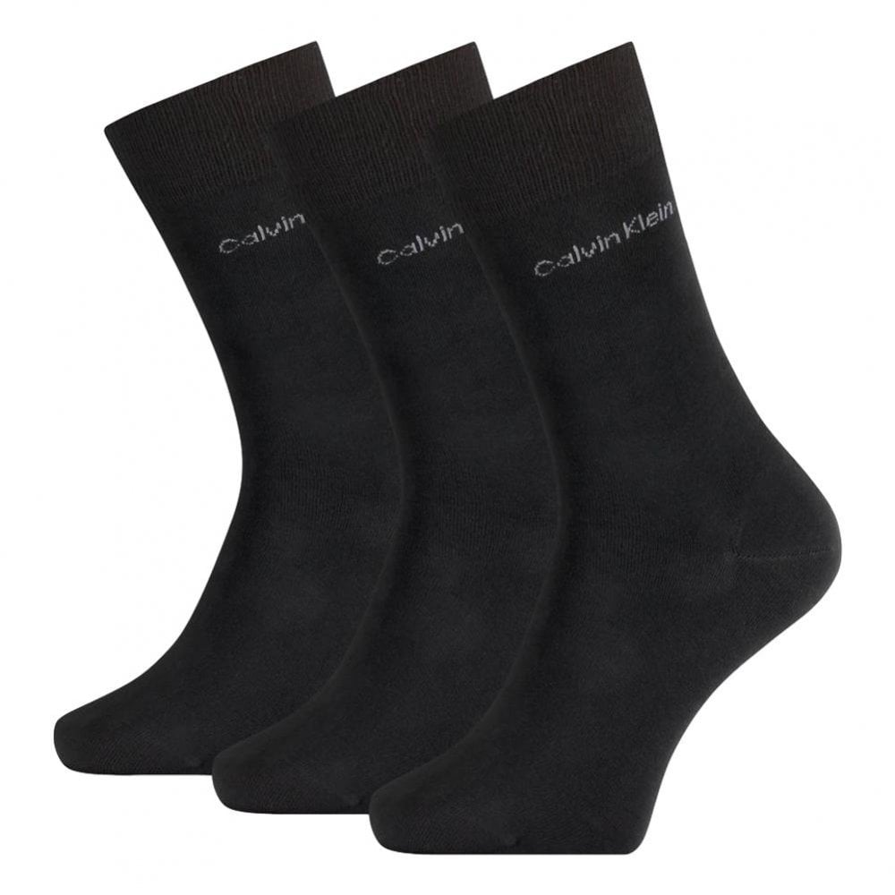 Calvin Klein Crew Combed Flat Knit Socks