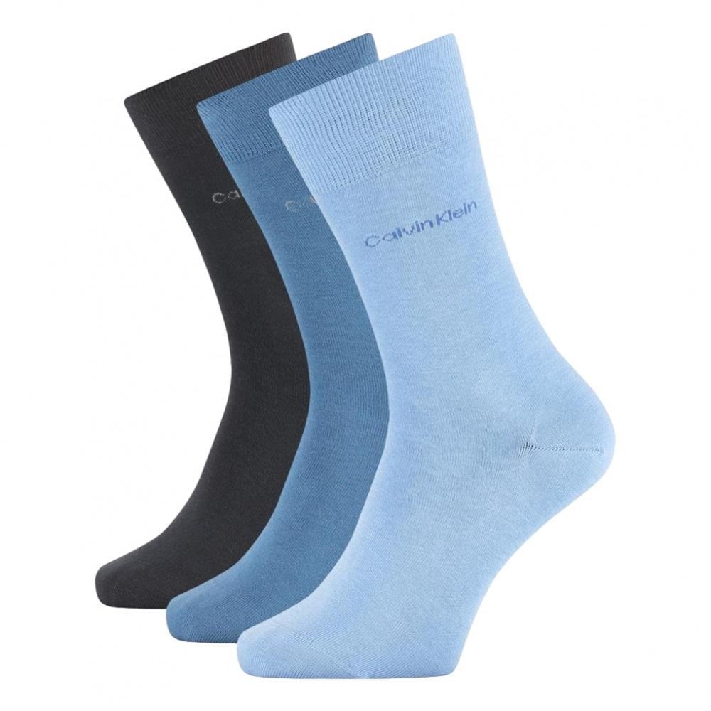 Calvin Klein Crew Combed Flat Knit Socks