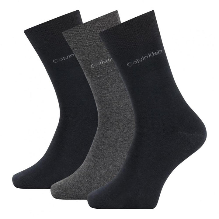 Calvin Klein Crew Combed Flat Knit Socks