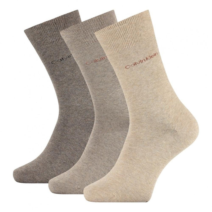 Calvin Klein Crew Combed Flat Knit Socks