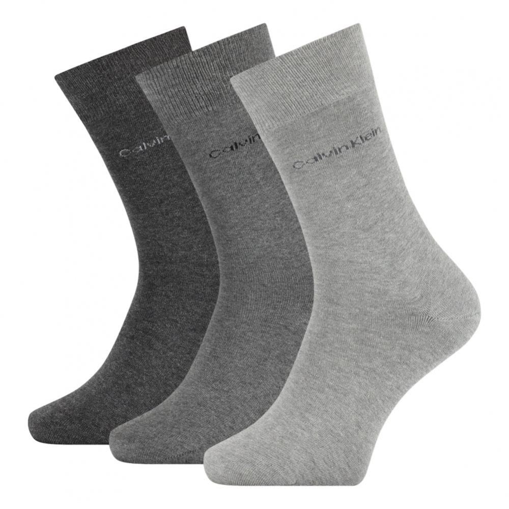 Calvin Klein Crew Combed Flat Knit Socks