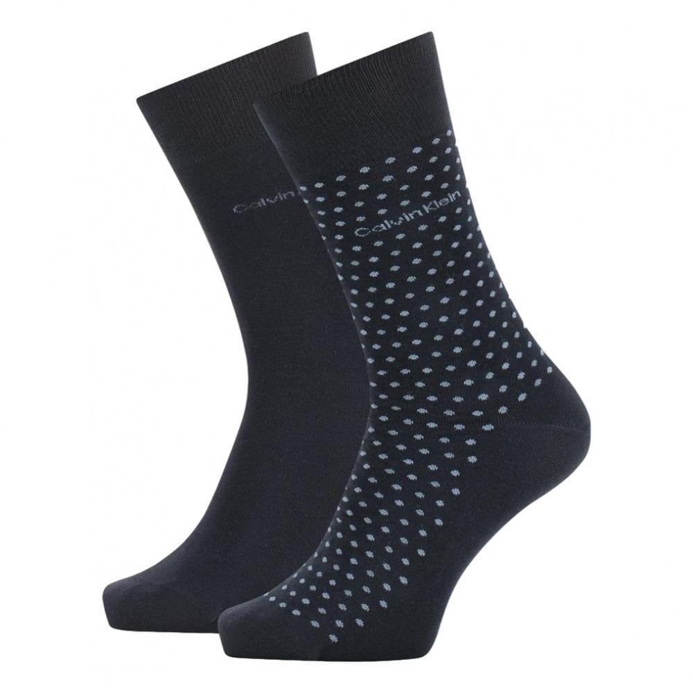 Calvin Klein Dot Felix 2 Pack Socks