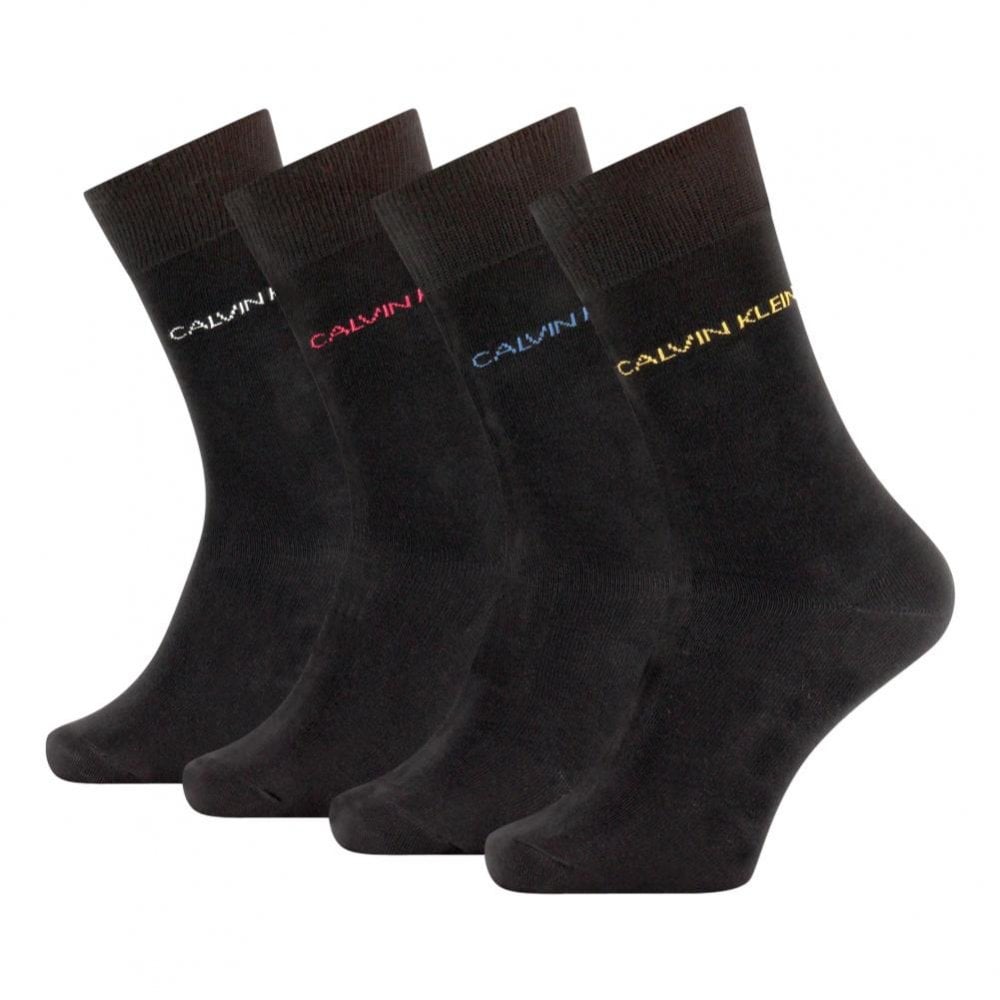 Calvin Klein Crew Flat Knit Socks Gift Box
