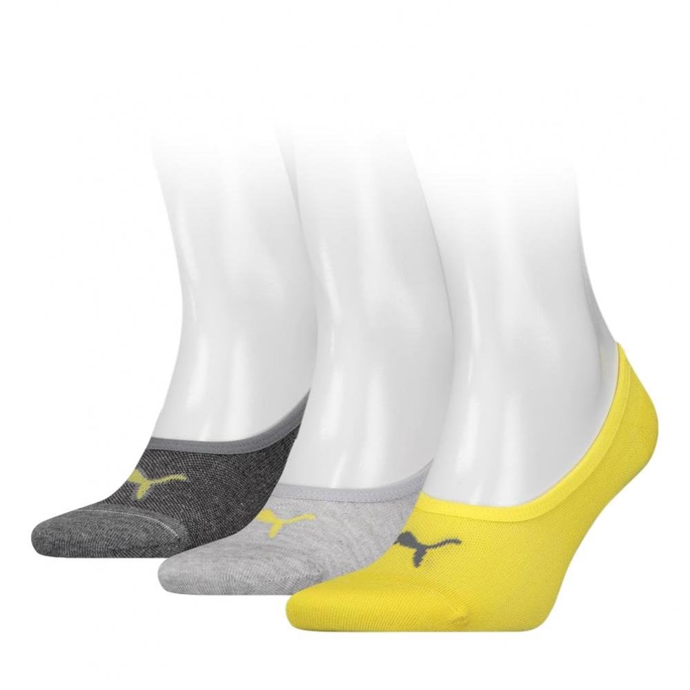 Puma Unisex Footie 3 Pack Socks