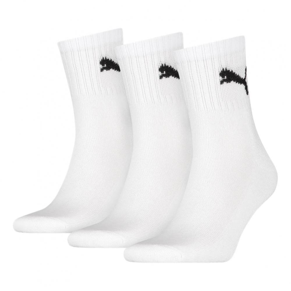Puma Unisex Short Crew 3 Pack Socks