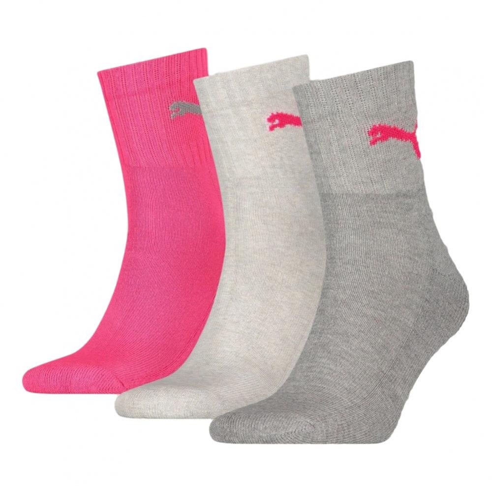 Puma Unisex Short Crew 3 Pack Socks