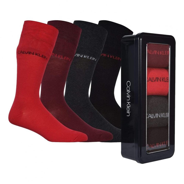 Calvin Klein Crew Flat Knit Socks Gift Box
