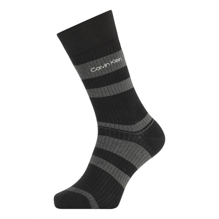 Calvin Klein Stripe Pattern Jacob Crew Socks