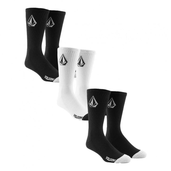Volcom Full Stone 3 Pack Socks