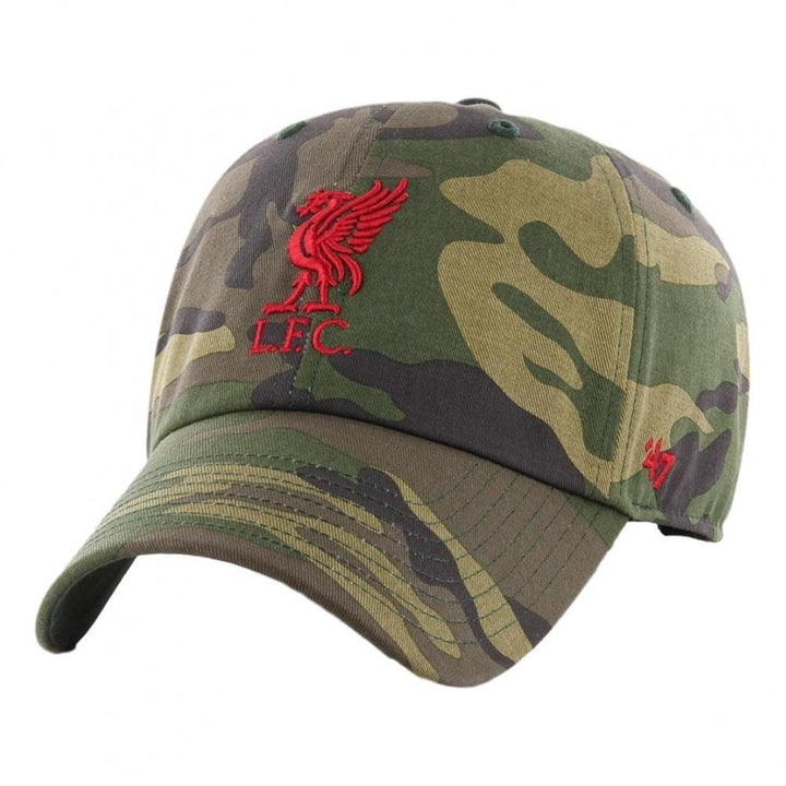 47 Brand EPL Liverpool FC Unwashed Clean Up Cap - Camo