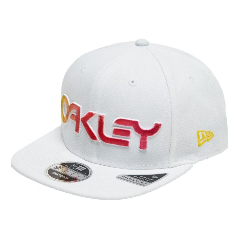 Oakley 6 Panel Gradient Cap - White B1B Gradient