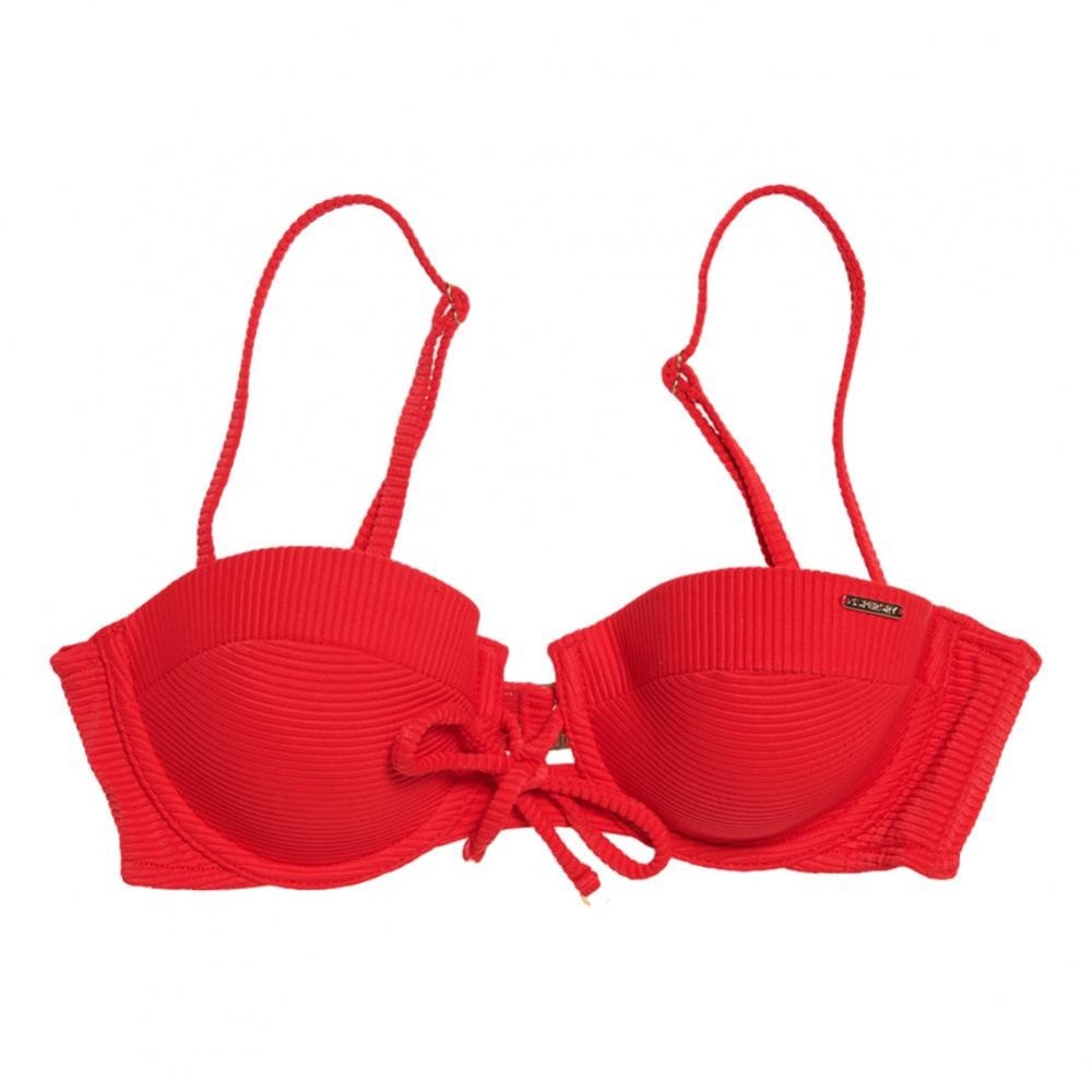 Superdry Superdry Alice Textured Cupped Bikini Top - Women&