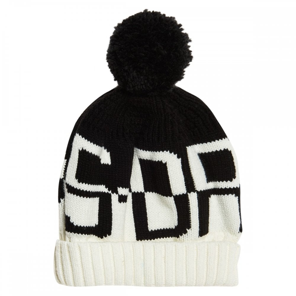 Superdry S-Dry Snow Logo Beanie - Black / White