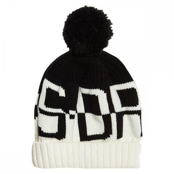 Superdry S-Dry Snow Logo Beanie - Black / White