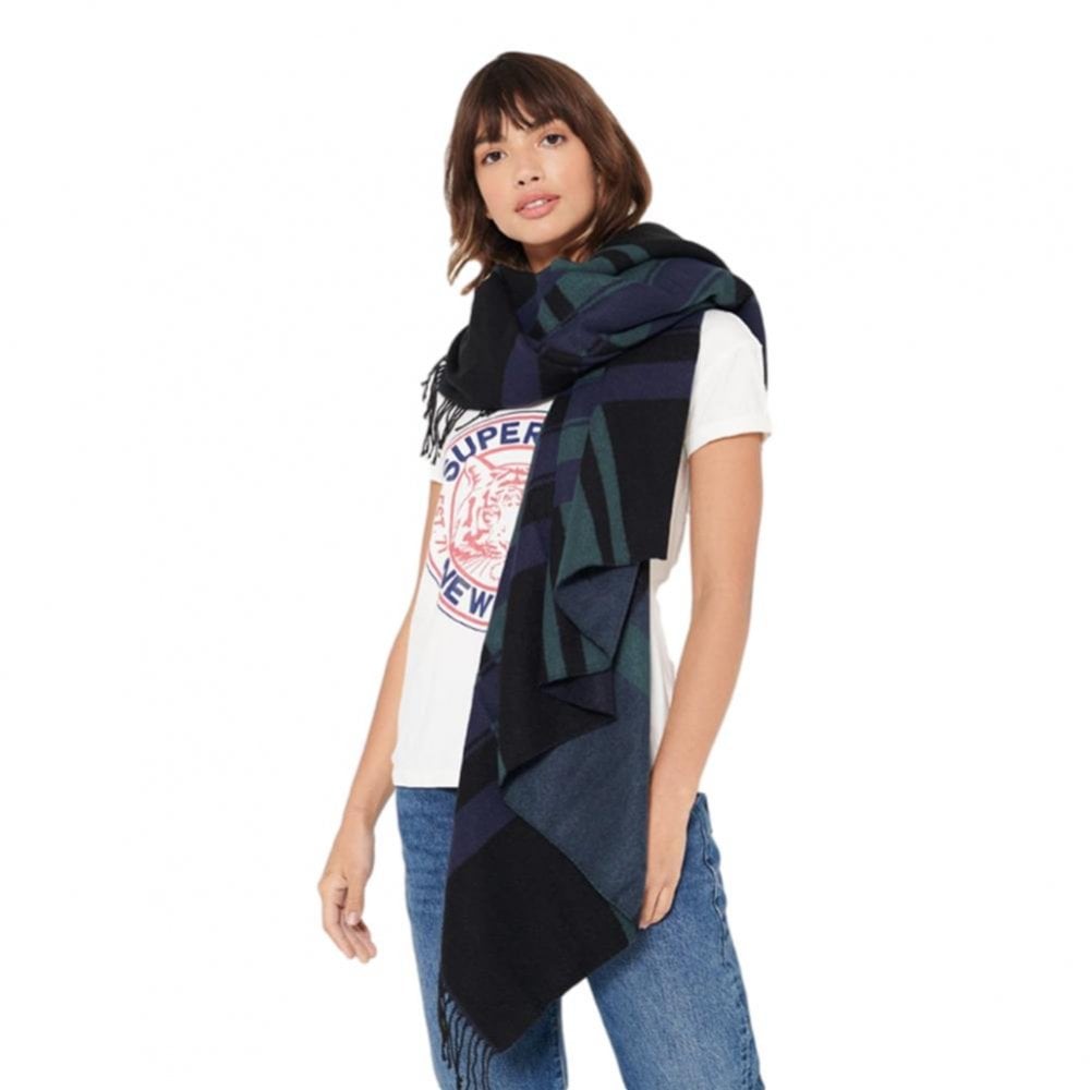 Superdry Etoile Parisian Blanket - Blackwatch