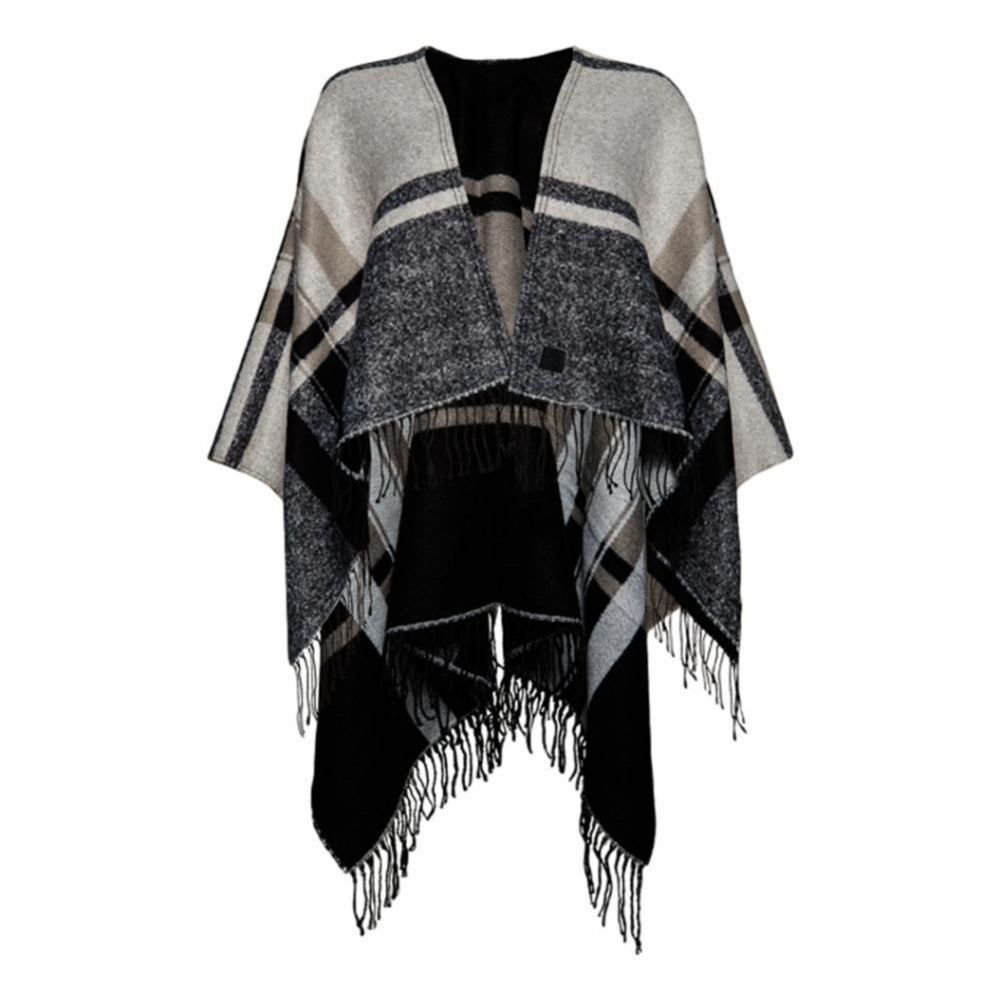 Superdry Etoile Parisian Blanket - Black / White