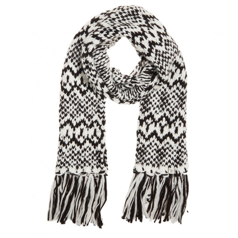 Superdry Leigh Fairsale Scarf - Monochrome