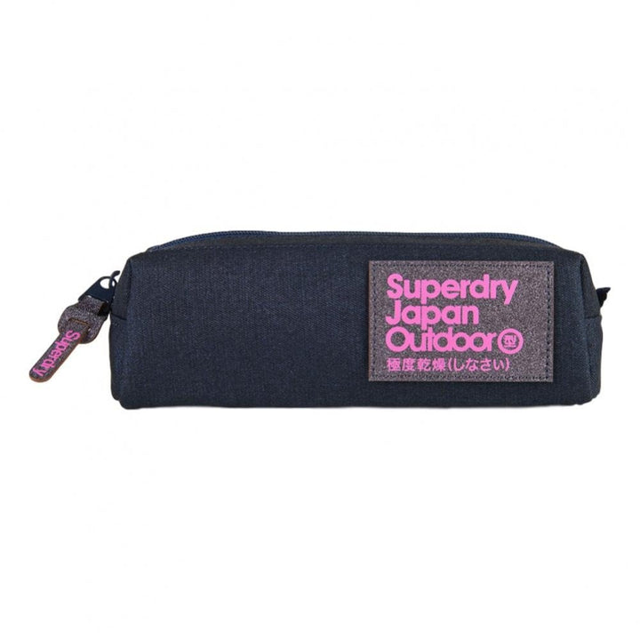 Superdry Cinda Pencil Case - Dark Navy Glitter