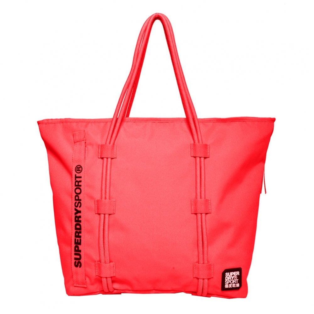 Superdry Sport Tote Bag - Super Pink