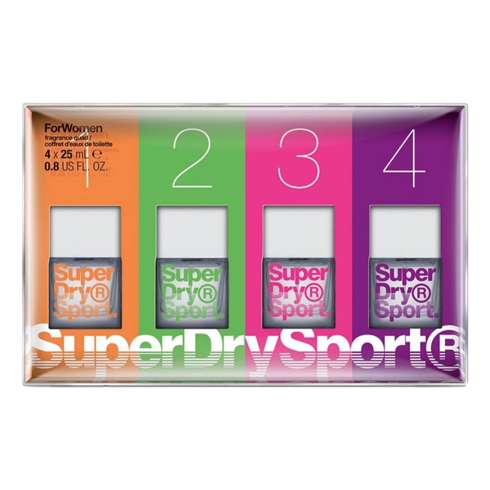 Superdry Ladies Sport 25ml Quad Perfume - Assorted