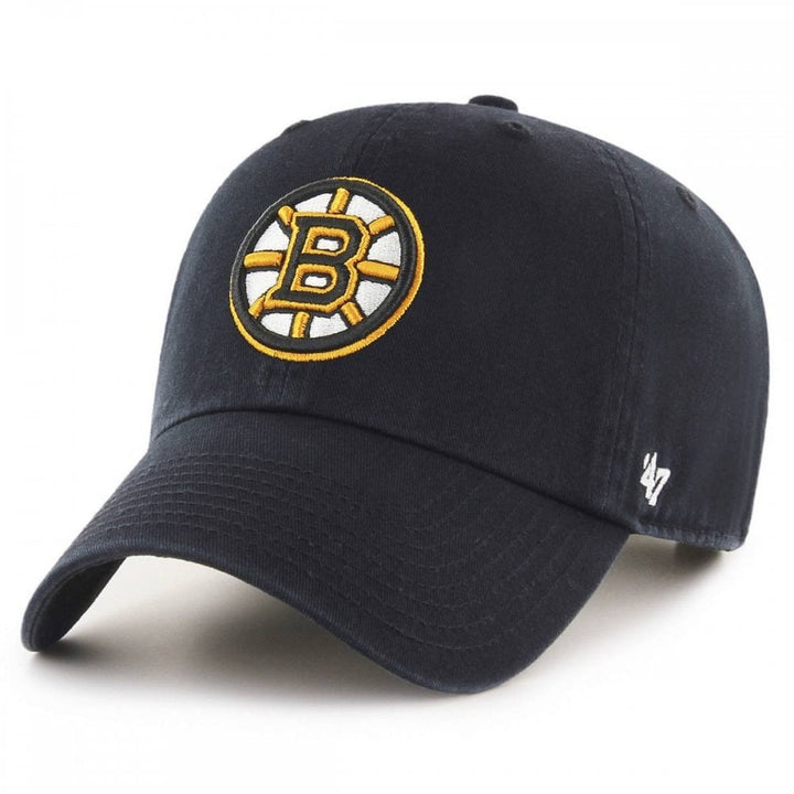 47 Brand NHL Boston Bruins Clean Up Cap - Black