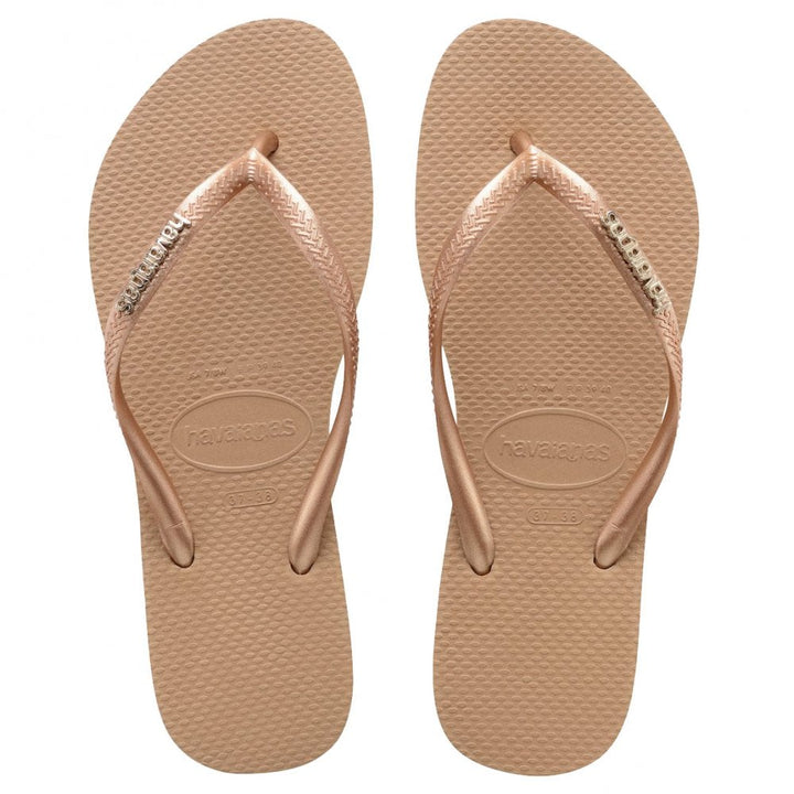 Havaianas Slim Metallic Flip Flops
