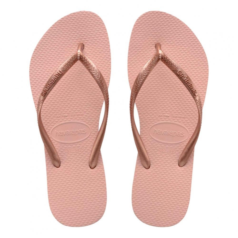 Havaianas Slim Metallic Flip Flops