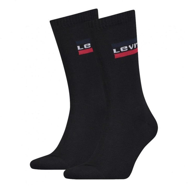 Levis Regular Cut Sportswear Logo 2 Pack Socks
