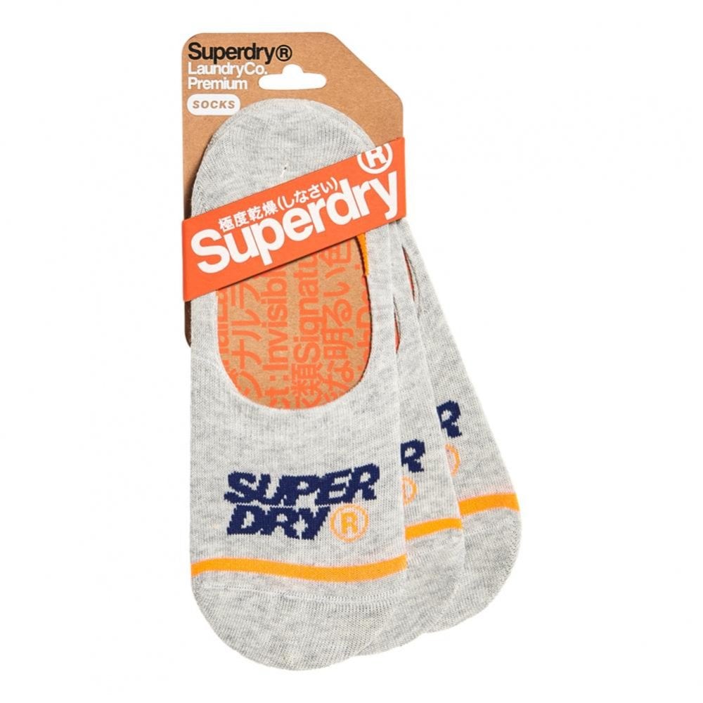 Superdry No Show Trainer 3 Pack Socks