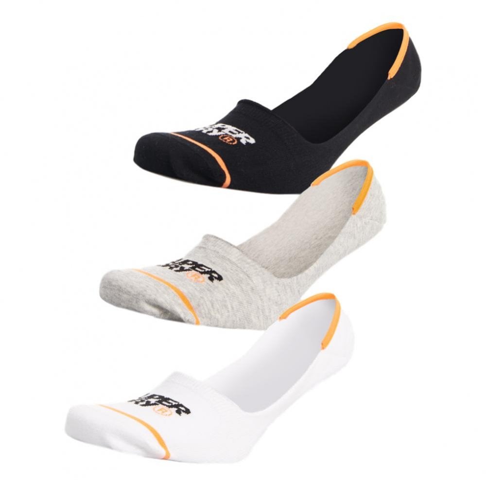 Superdry No Show Trainer 3 Pack Socks