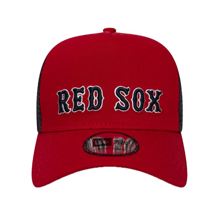 New Era Boston Red Sox Trucker Cap - Red