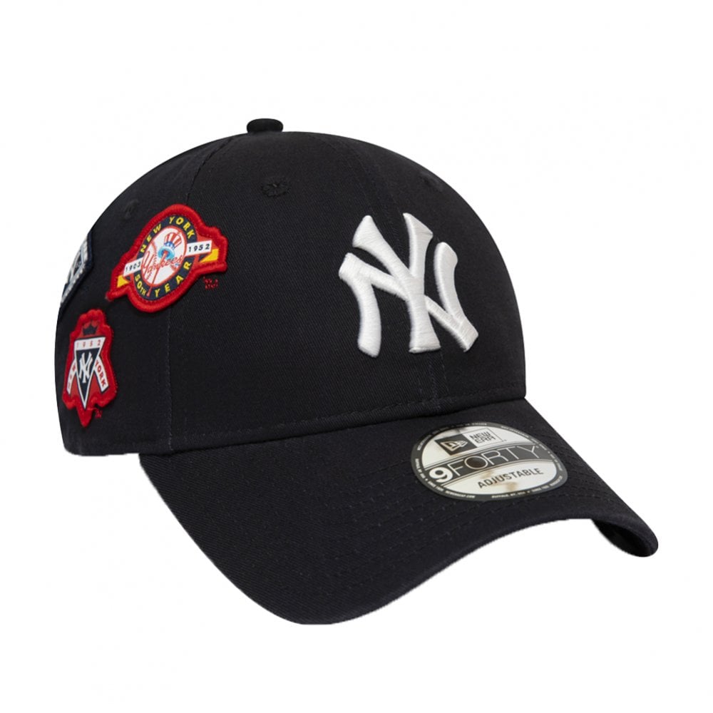 New Era New York Yankees Cooperstone Patched 9 Forty Cap - Black