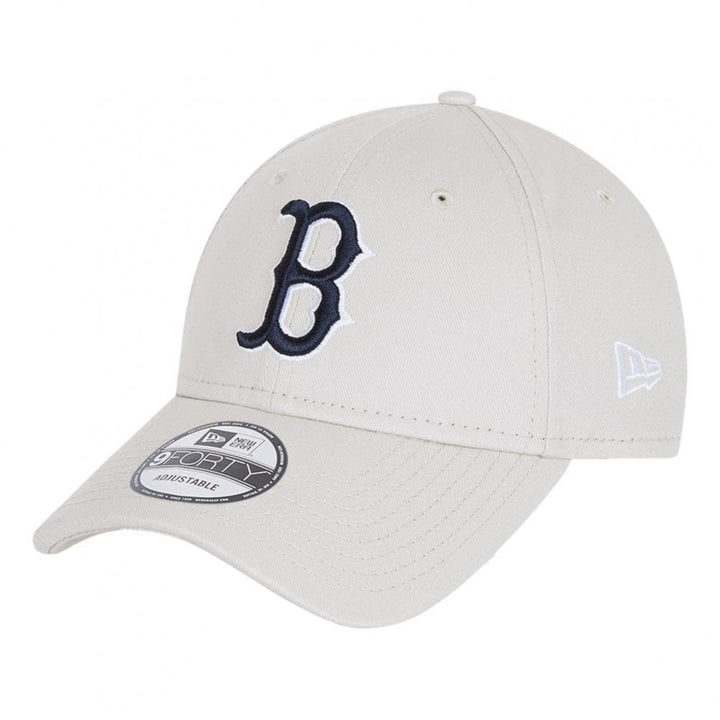 New Era Boston Red Sox League Essential 9 Forty Cap - Stone / Navy