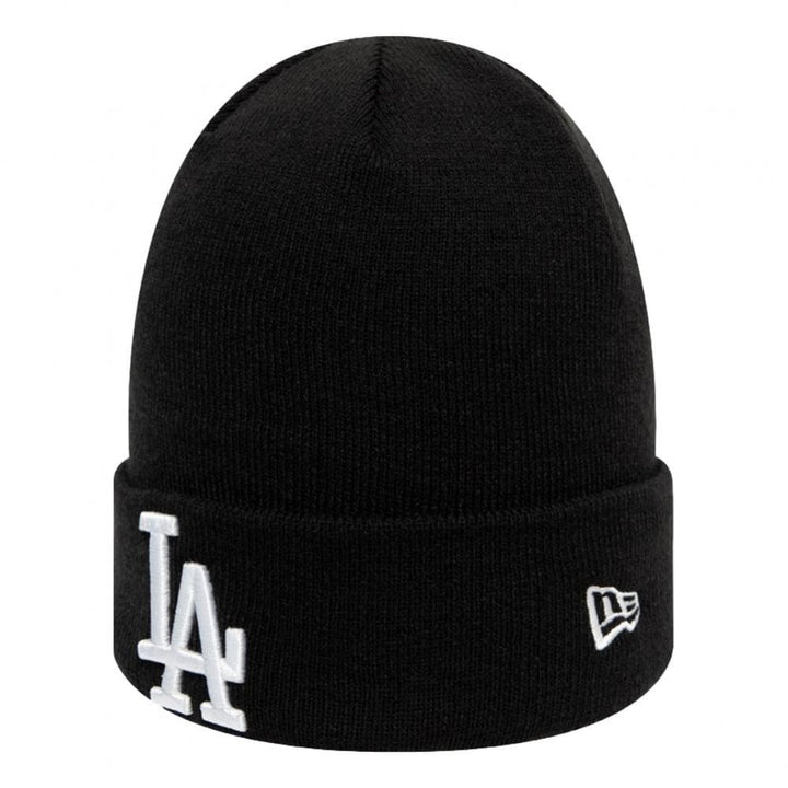 New Era LA Dodgers Essential Cuff Knit Beanie - Black