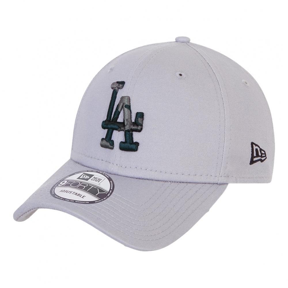 New Era LA Dodgers Infill 9 Forty Cap - Grey