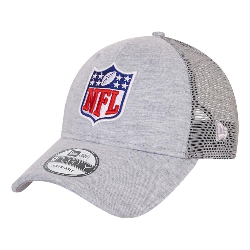 New Era NFL Logo Home Field 9 Forty Trucker Cap - Grey
