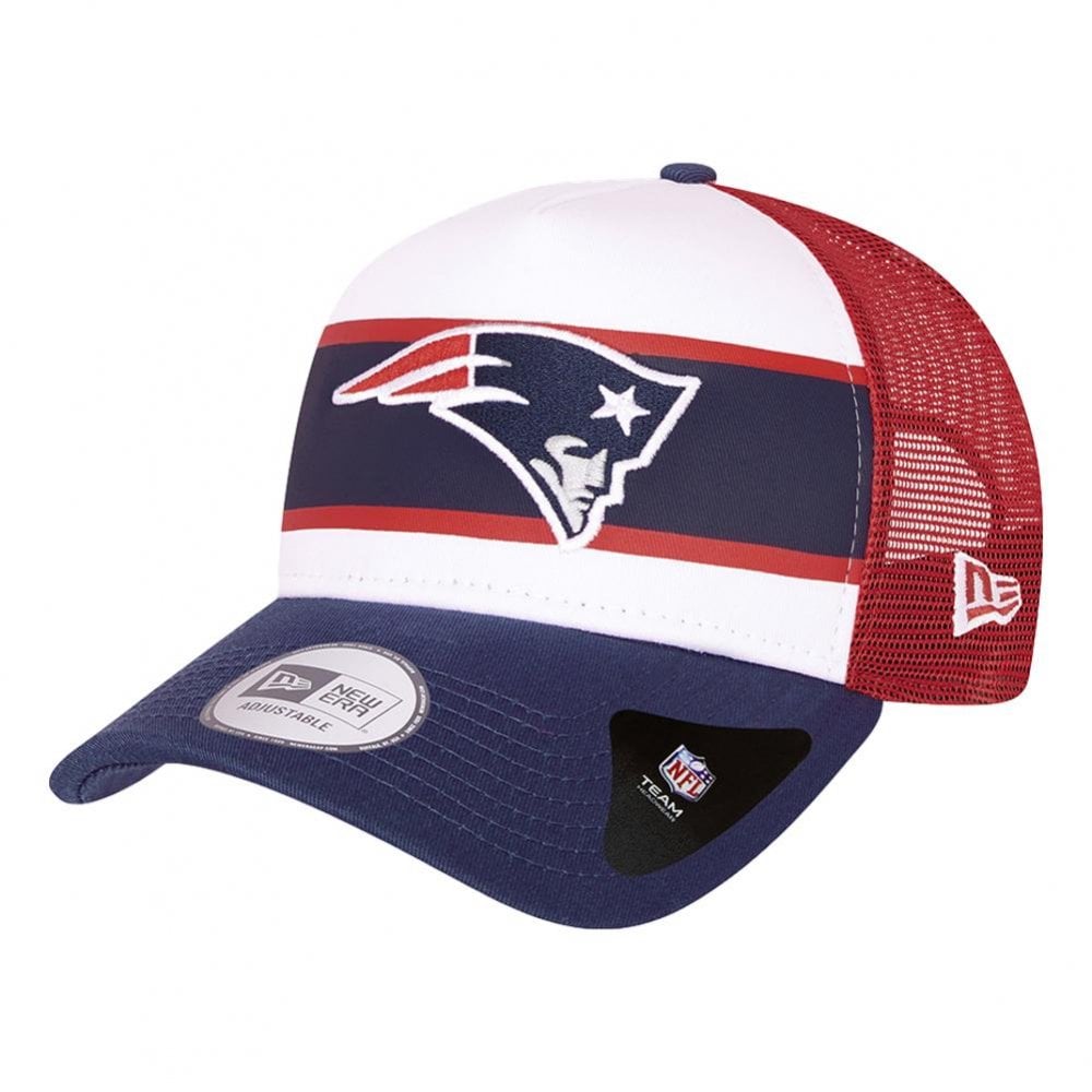 New Era New England Patriots Retro Trucker Cap - White
