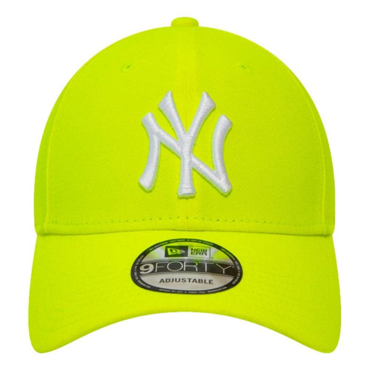 New Era NY Yankees 9 Forty Cap - Neon Yellow