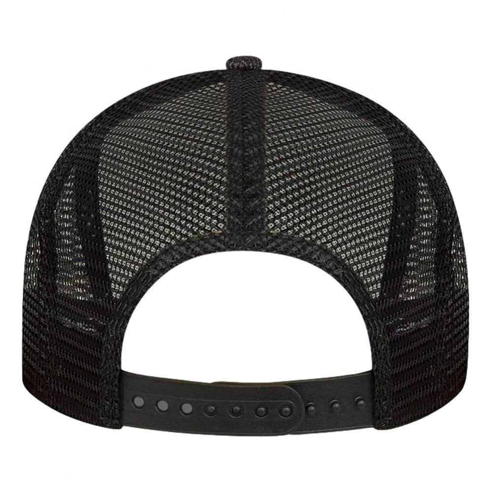 New Era NY Yankees Engineered Fit A-Frame Trucker Cap - Black