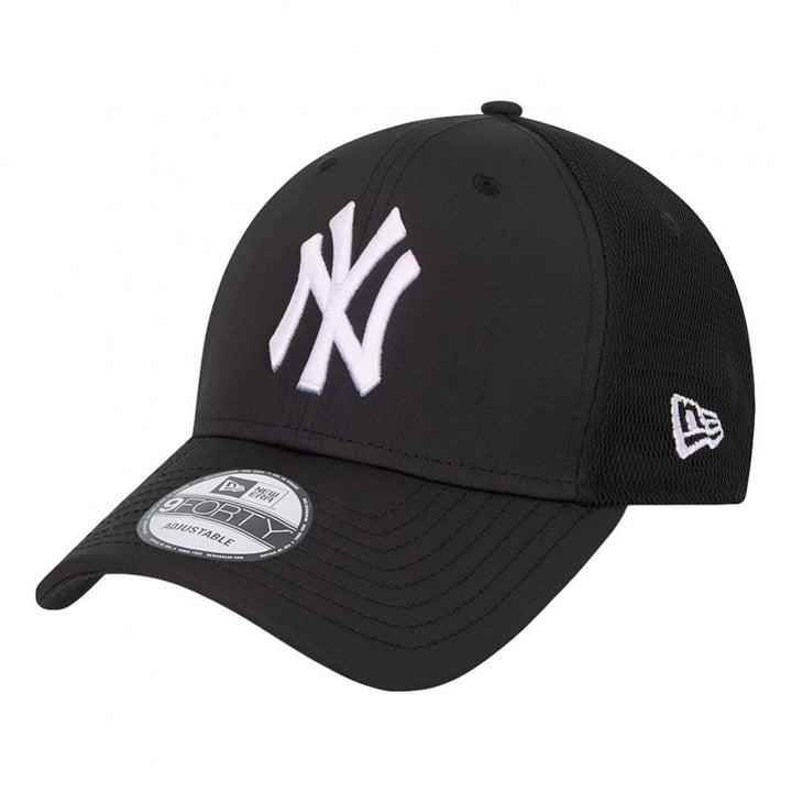 New Era NY Yankees Mesh Underlay 9 Forty Cap - Black / White