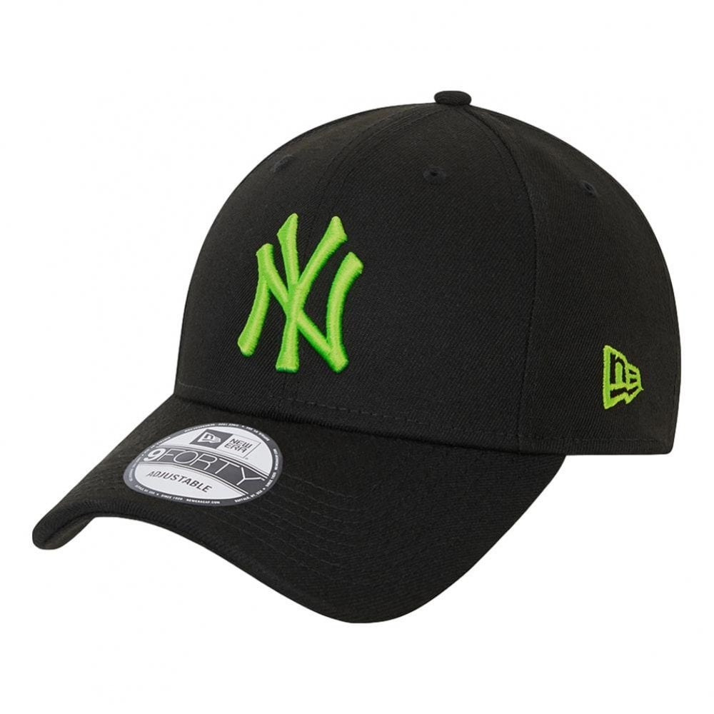 New Era NY Yankees Neon 9 Forty Cap - Black
