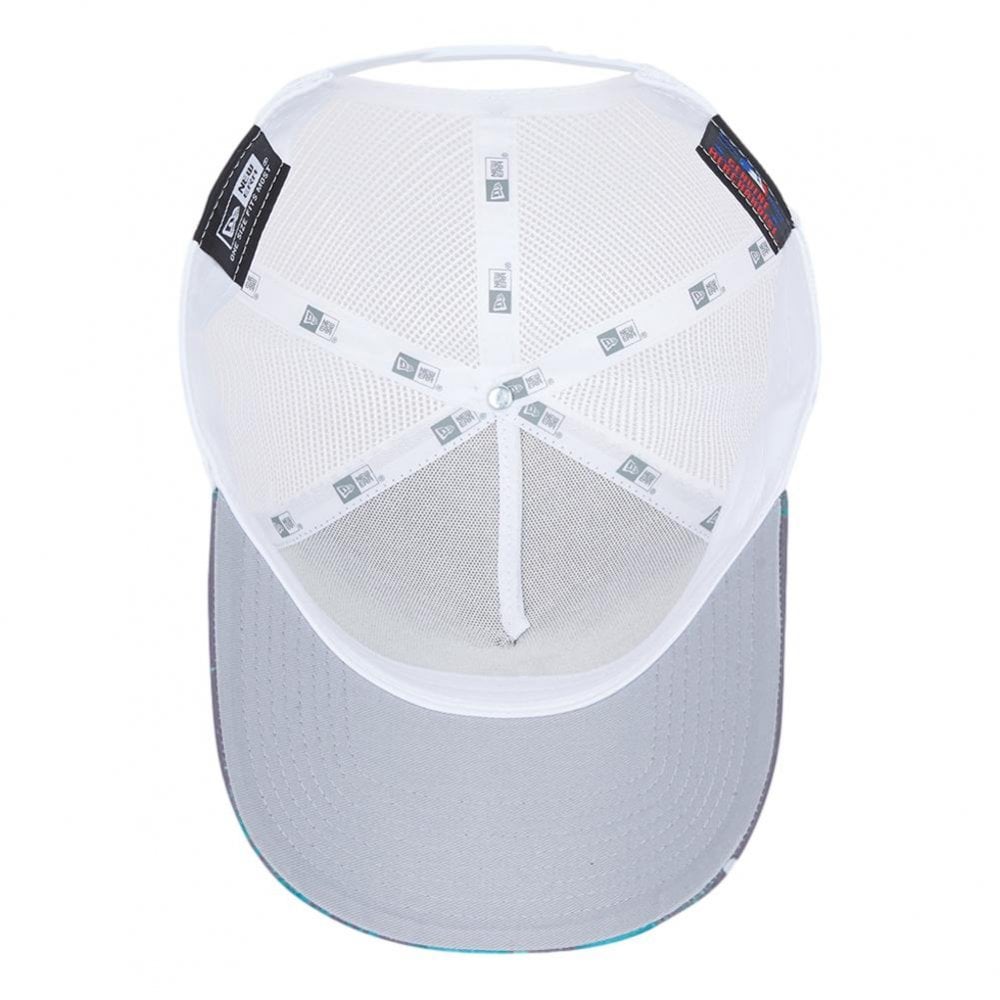 New Era NY Yankees Season Camo A-Frame Trucker Cap - Blue