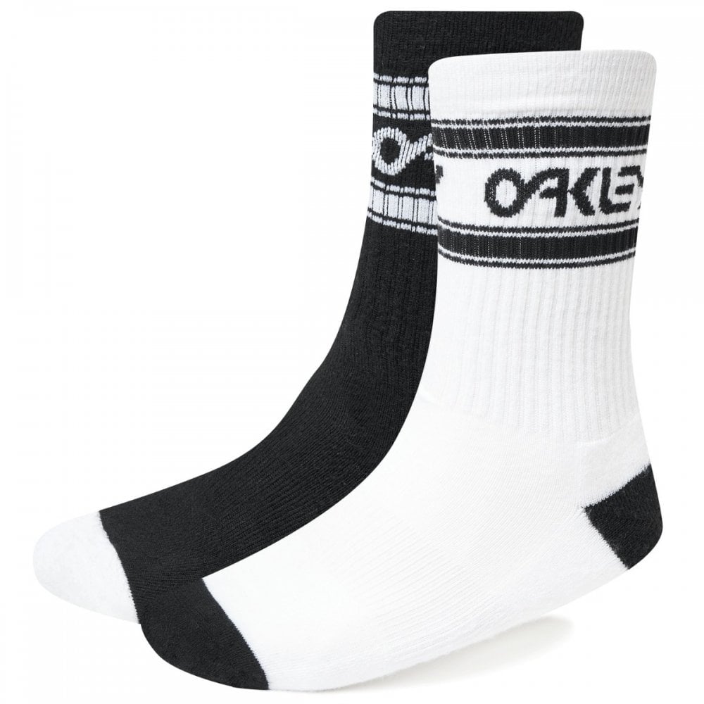 Oakley B1B Icon 2 Pack Socks - Blackout
