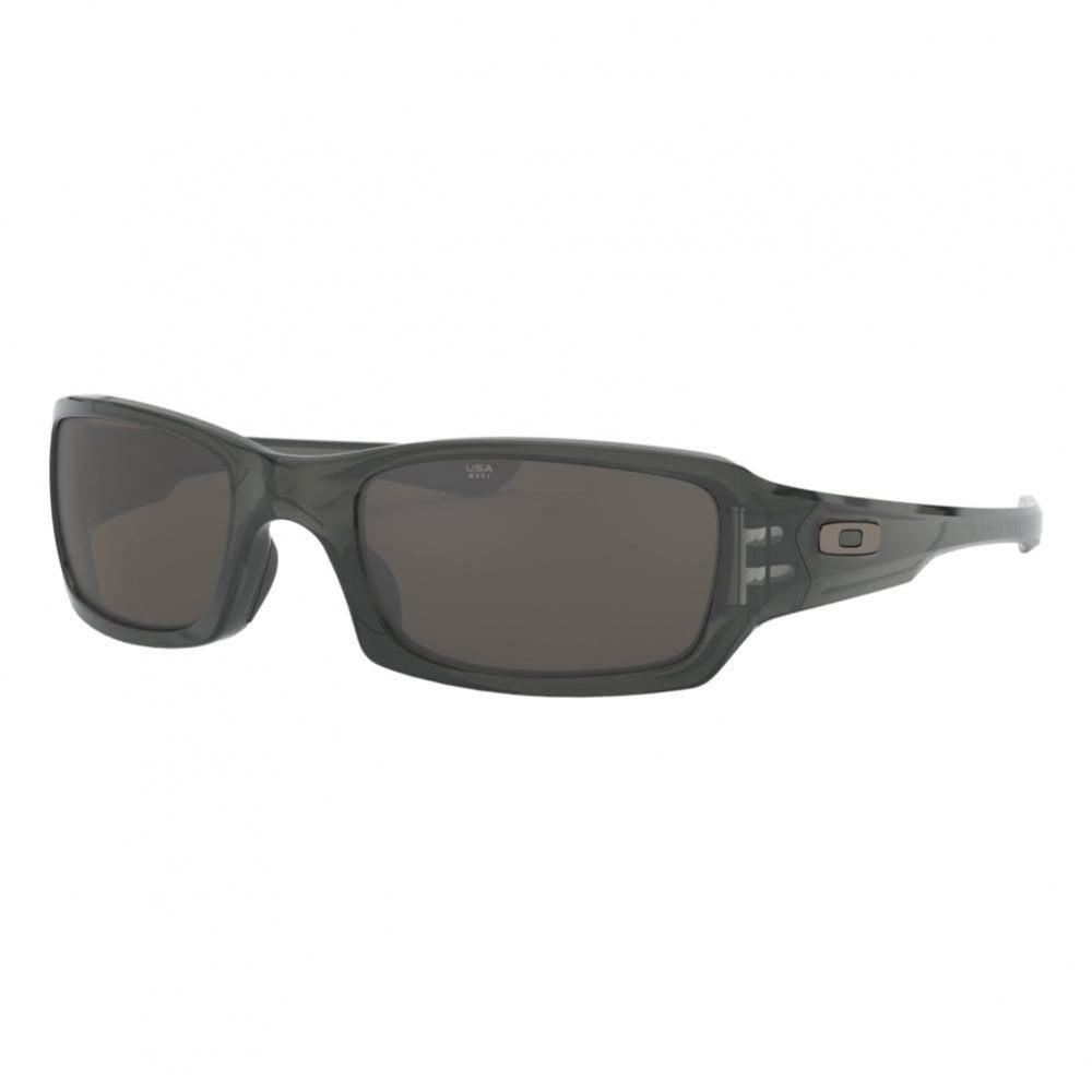 Oakley Fives Squared Sunglasses - Grey Smoke / Warm Grey