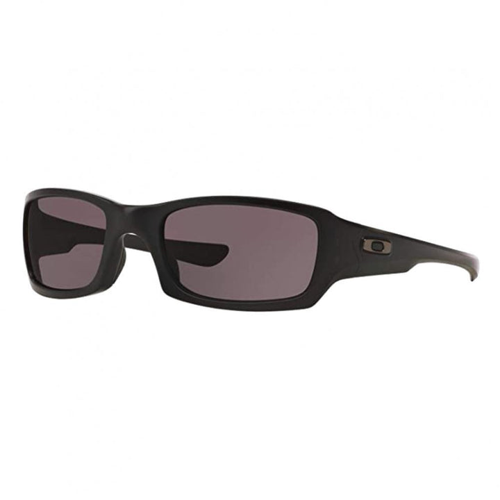 Oakley Fives Squared Sunglasses - Matte Black / Warm Grey