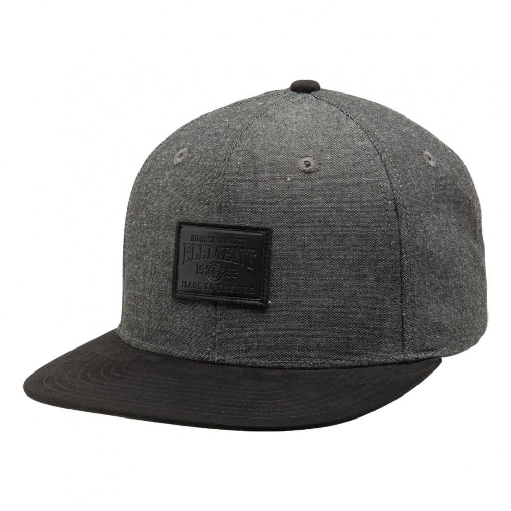 Element Collective Cap A - Black Chambray