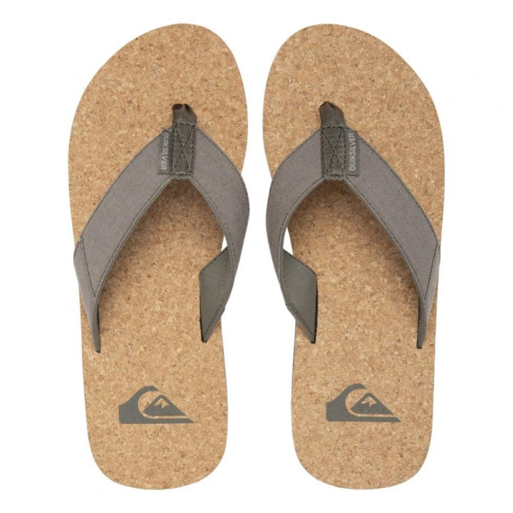 Quiksilver Molokai Abyss Natural Flip Flops