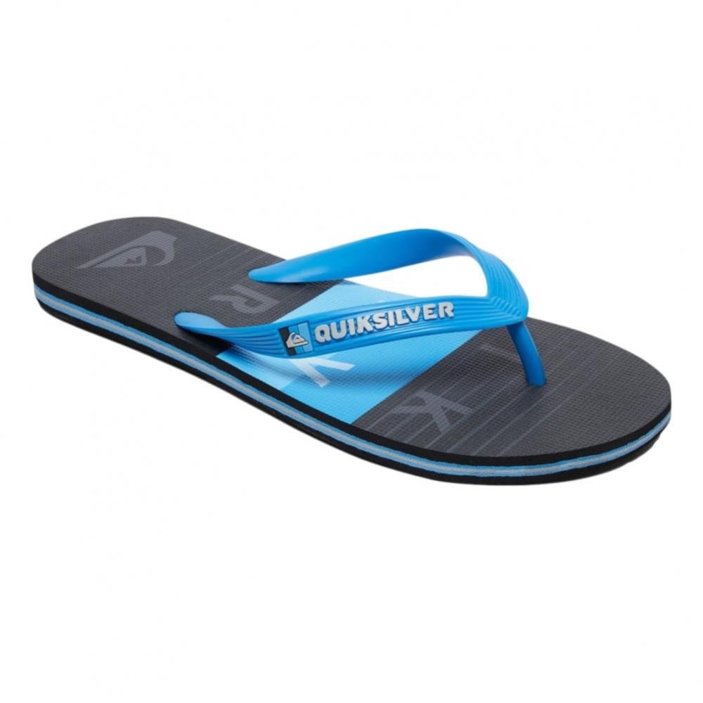 Quiksilver Molokai Word Block Flip Flops
